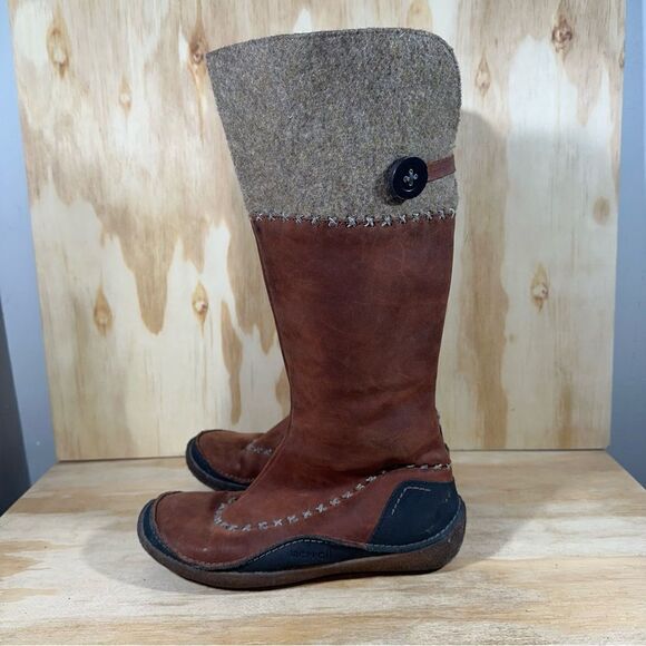 Merrell Zurich Spice Leather Boots Women’s Size 6.5 - Picture 1 of 7